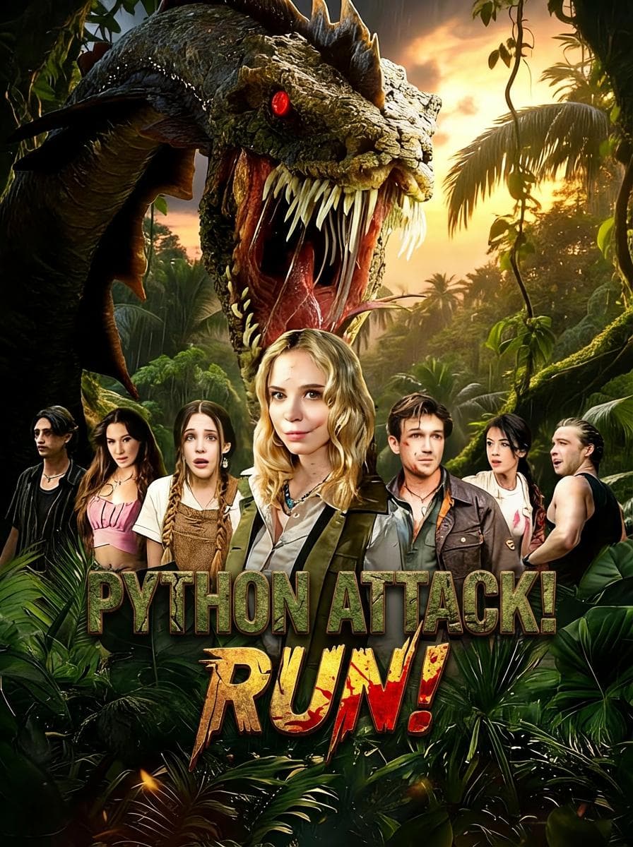 Python Attack! Run! - PineDrama