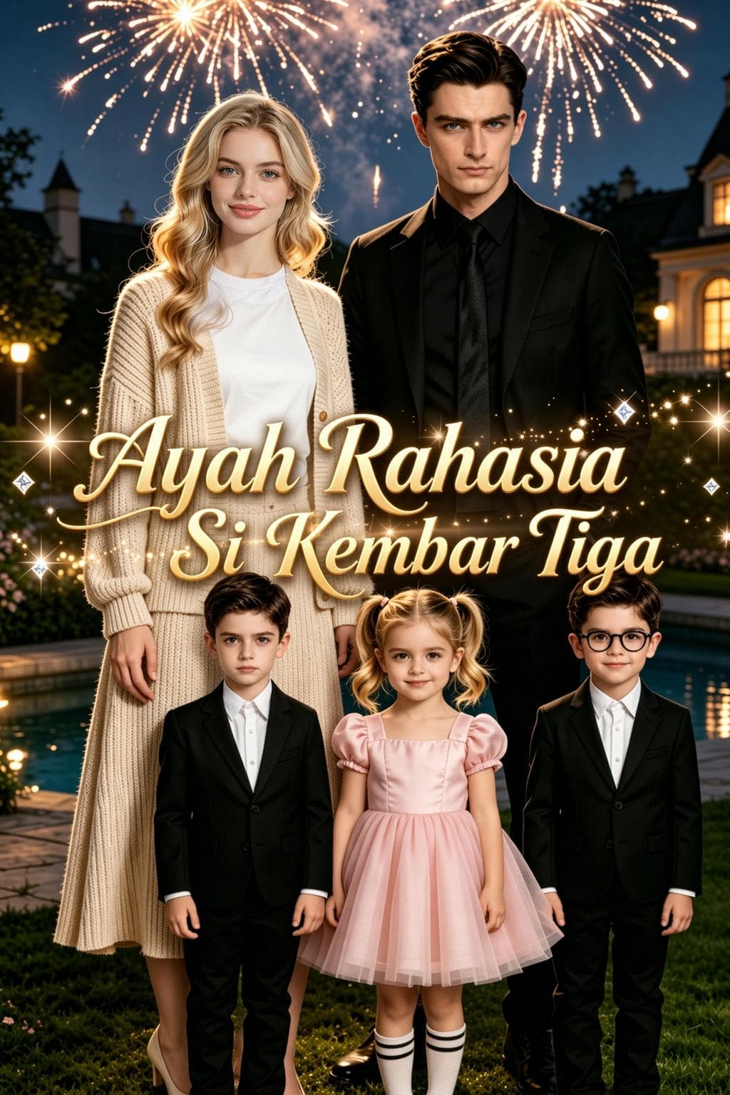 Ayah Rahasia Si Kembar Tiga - PineDrama