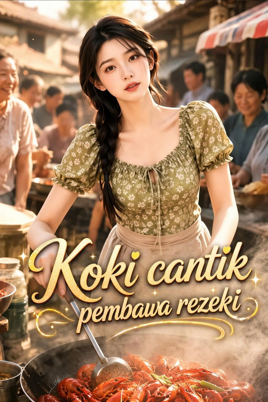 Koki cantik pembawa rezeki - PineDrama