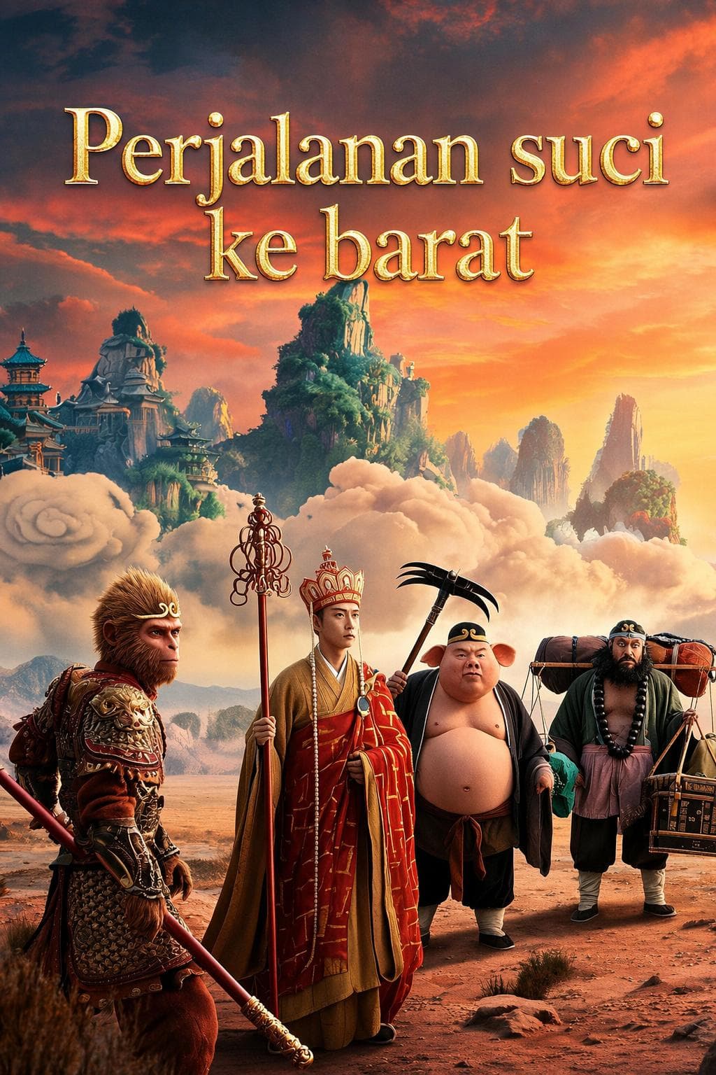 Perjalanan suci ke barat - PineDrama