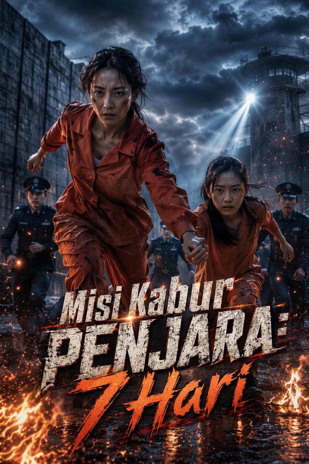 Misi Kabur Penjara: 7 Hari - PineDrama