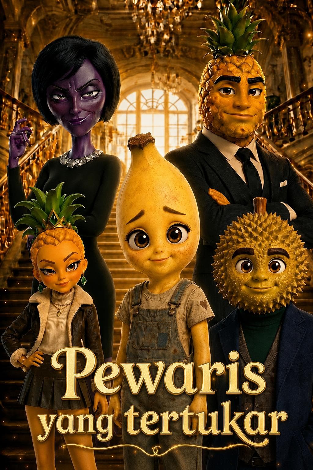Pewaris yang tertukar - PineDrama