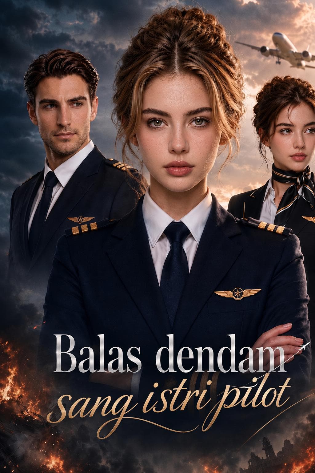 Balas dendam sang istri pilot - PineDrama