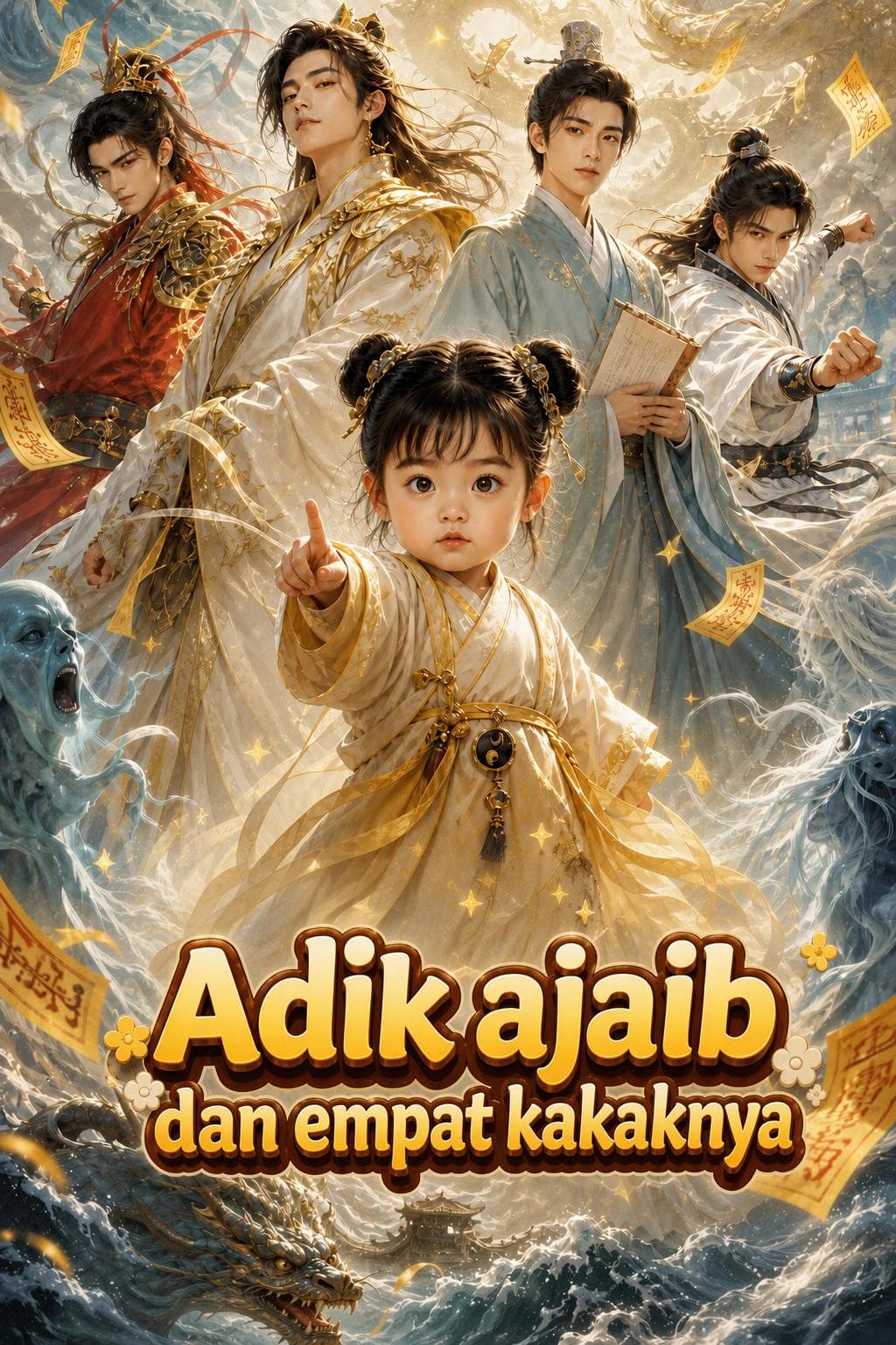 Adik ajaib dan empat kakaknya - PineDrama