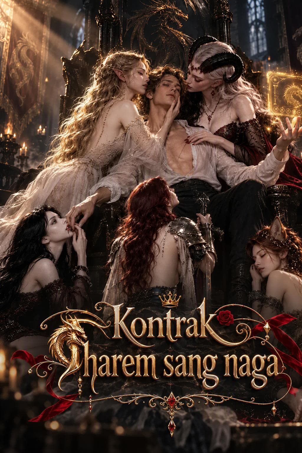 Kontrak harem sang naga - PineDrama