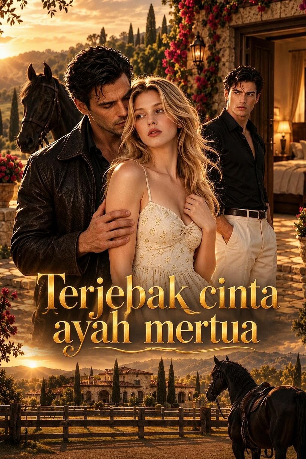 Terjebak cinta ayah mertua - PineDrama