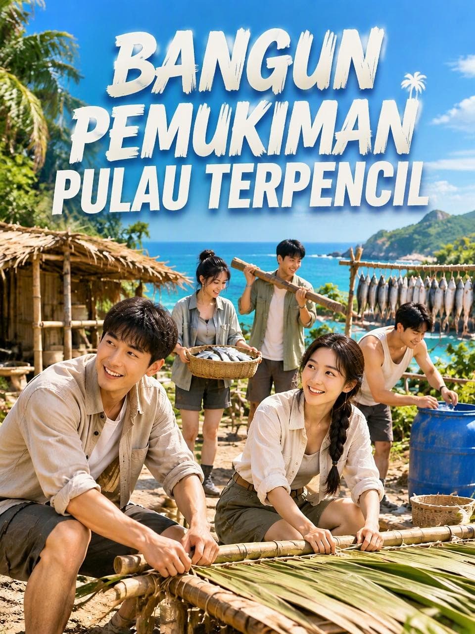 Bangun pemukiman pulau terpencil - PineDrama