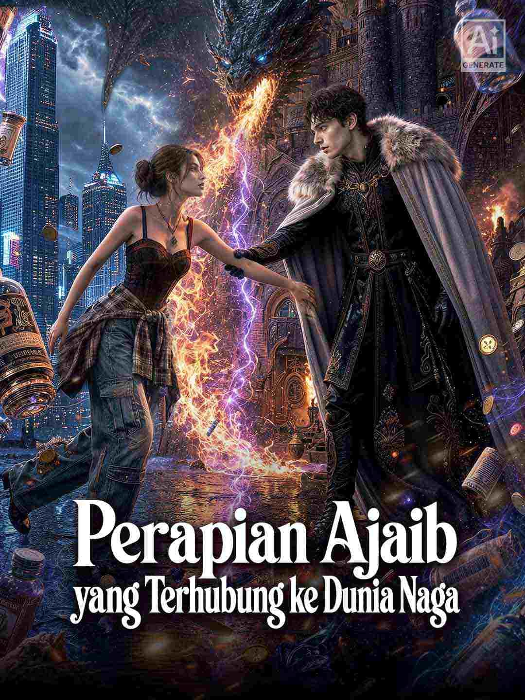 Perapian Ajaib yang Terhubung ke Dunia Naga - ReelShort